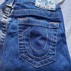 True religion dark denim jeans